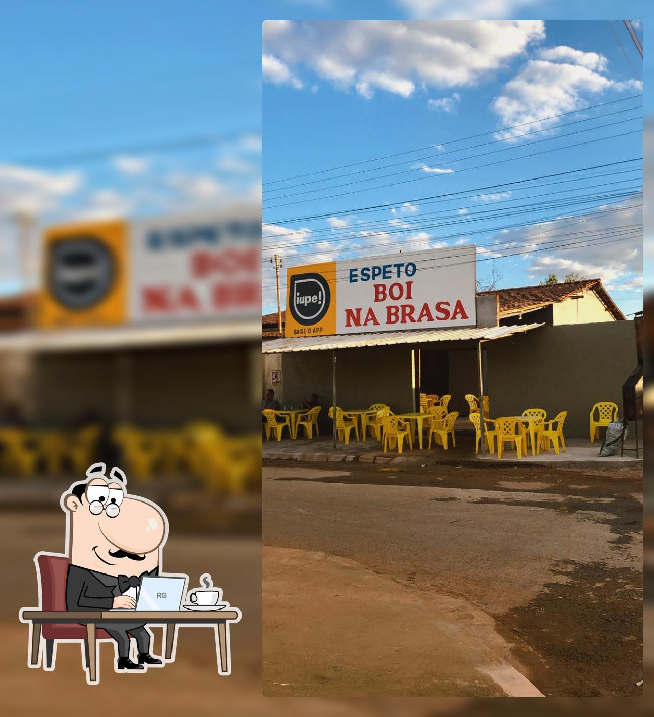 Espeto Boi na brasa
