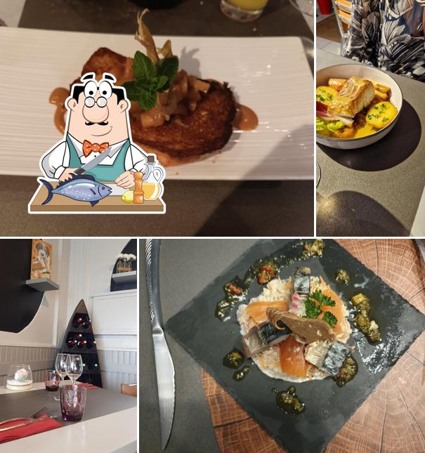 Лосось гриль в "Allons Chez Nath"