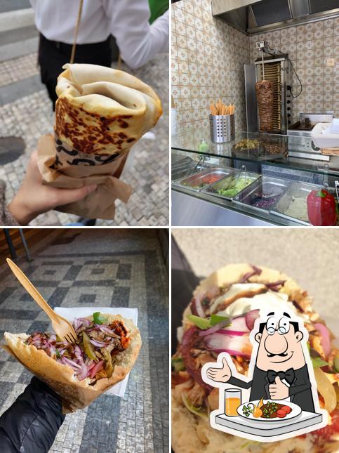 Homemade shawarma