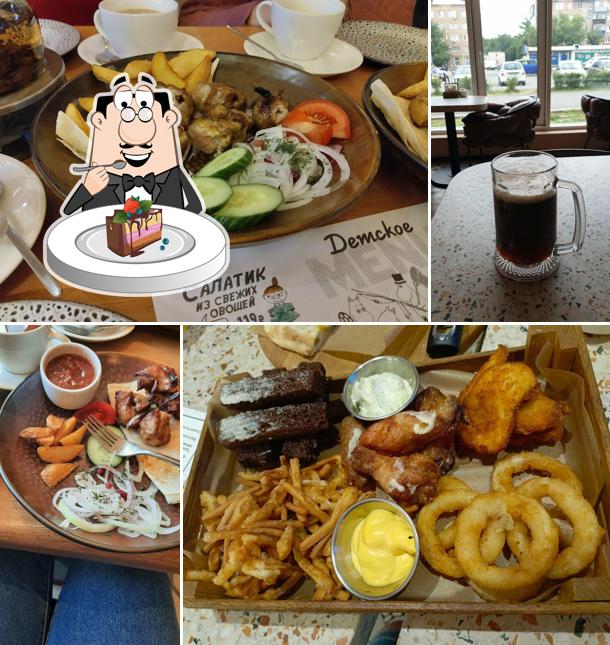 Шоколадный торт в "Уголек"