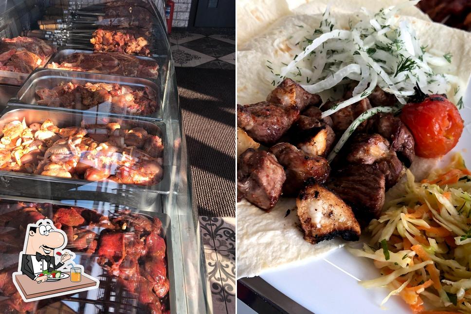 Блюда в "Кафе Шашлычном Рае"