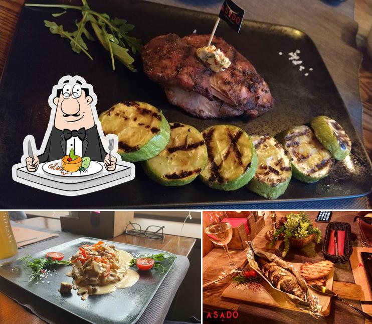 Еда в "Асадо"