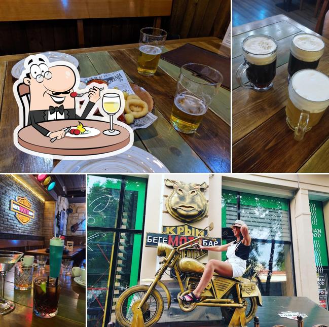 Блюда в "БегеМотоБар"