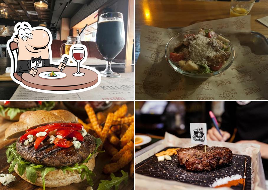 Еда в "Кулибине"