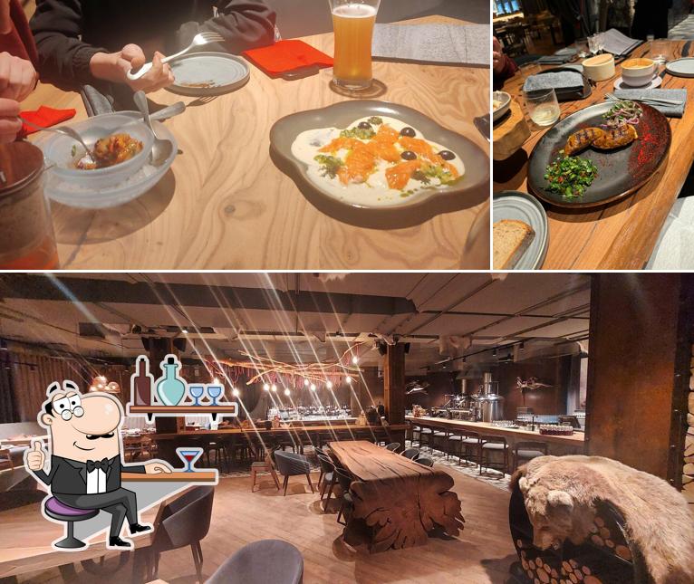 Посмотрите на внутренний интерьер "Sampo"