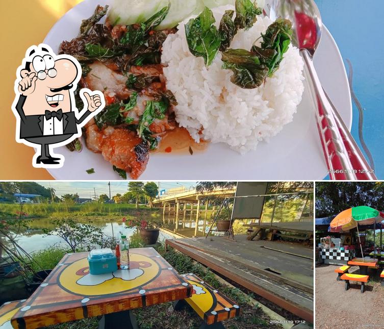 ร้านครัวซุ้มไผ่มินิมอล อาหารตามสั่ง30บ.+ ผัดไทกุ้งสด ยำแซ่บซี๊ด