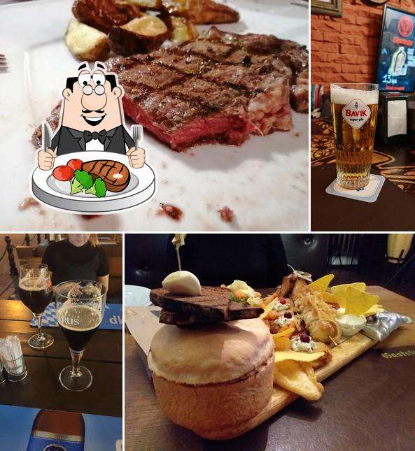 Стейк в "Гаштет"