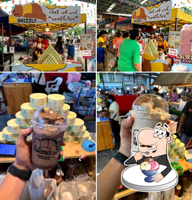 Grizzly Lazy Bear นมหมีขี้เกียจ