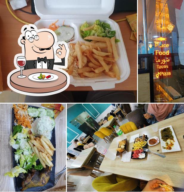 Place food