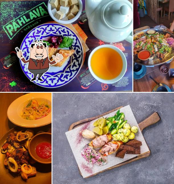 Блюда в "Чайхане Пахлава"