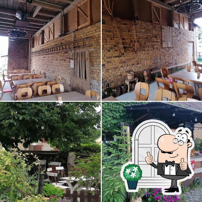 Biergarten im "Fuchs"