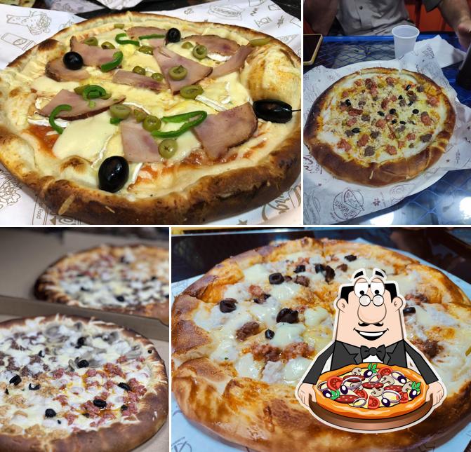 Patron pizza american