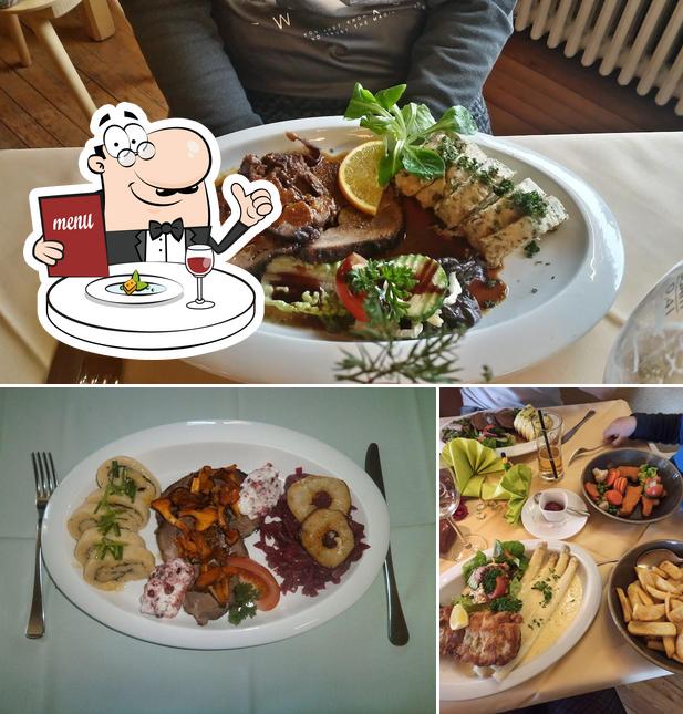 Блюда в "Gaststätte und Pension Zum Wanderfreund"