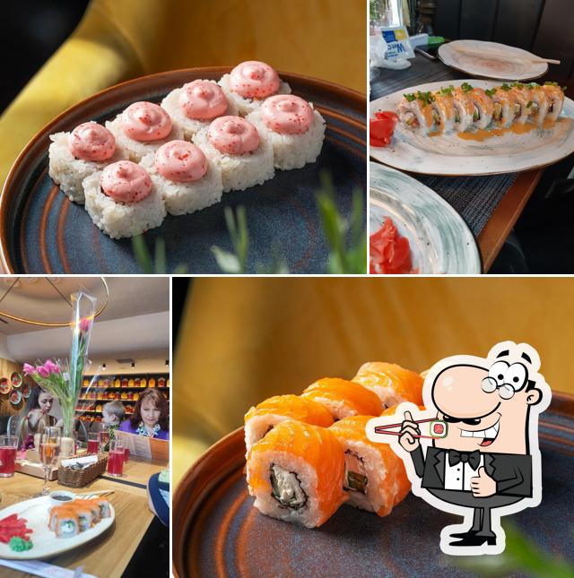 Закажите разные сеты суши