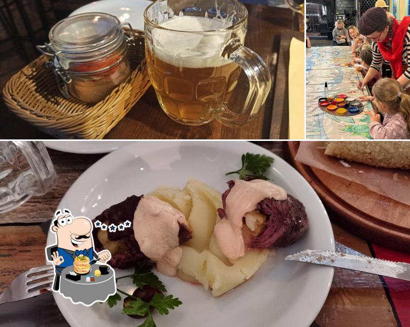 Еда в "Даче Гашека"