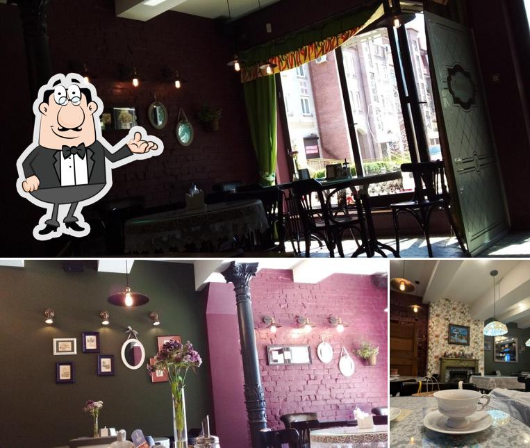 Посмотрите на внутренний интерьер "Кафе Буфет"