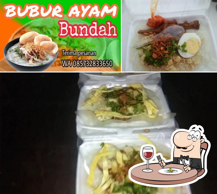 Bubur ayam bundah