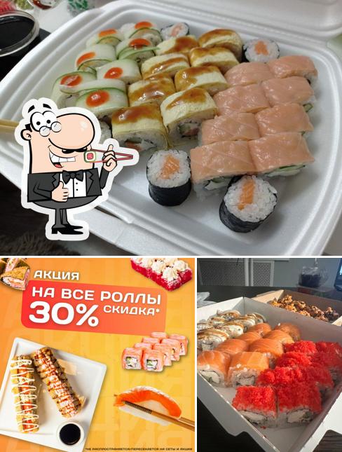 В "Филадельфия" подают суши и роллы