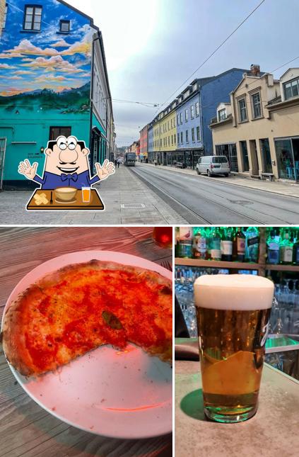Bakgården på Løkka