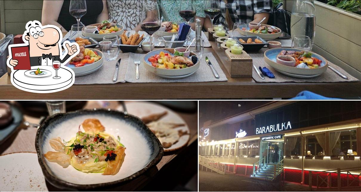 Блюда в "Барабульке"