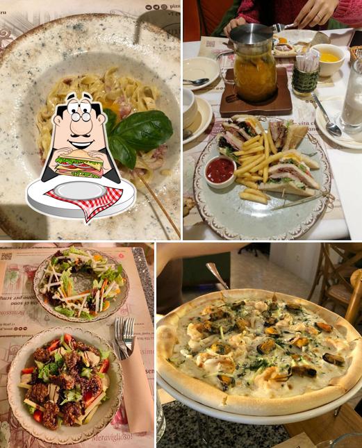 Клубные сэндвичи в "Pizza Pasta"