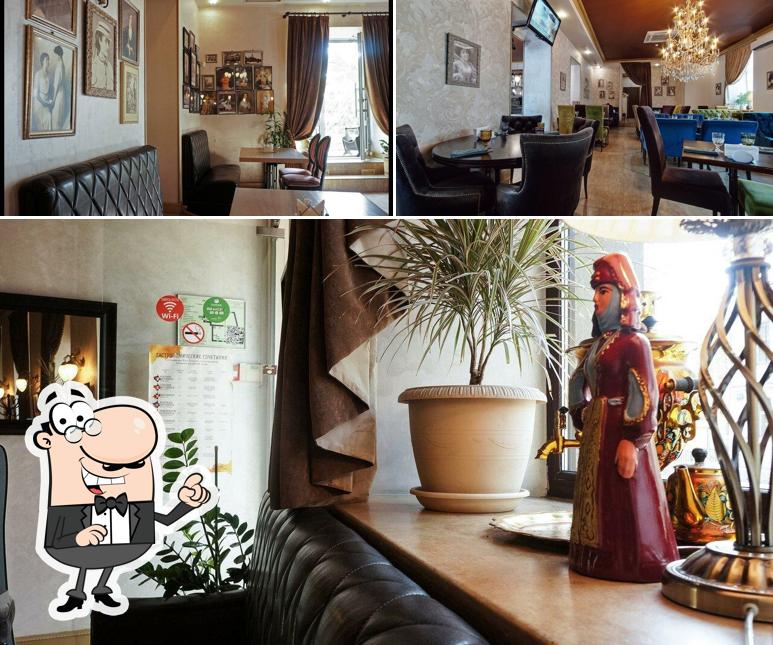 Посмотрите на внутренний интерьер "Мацони"