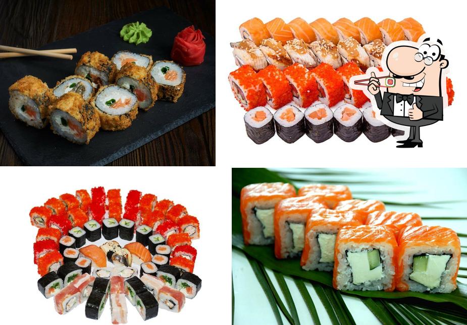 Закажите разные виды суши