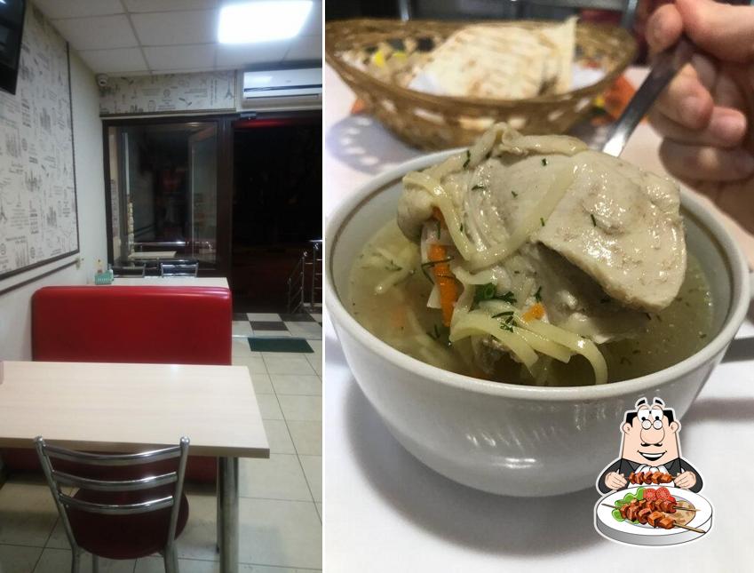 Еда в "Бистро У Стадиона"