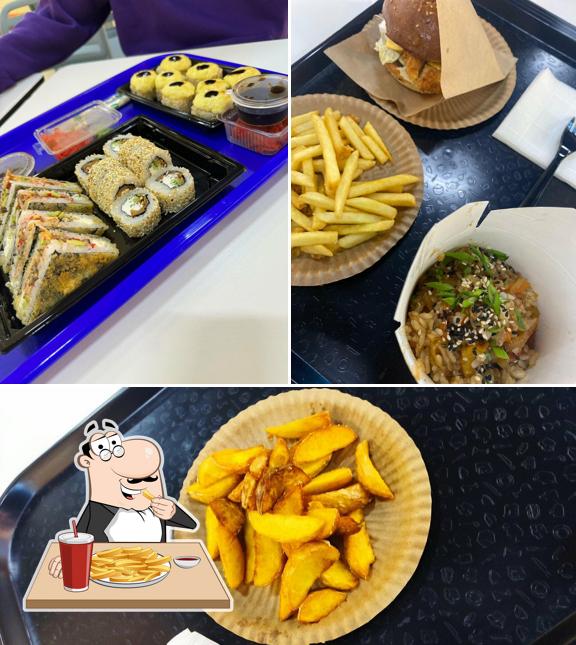 Картофель фри в "Море Суши и Бургеры"