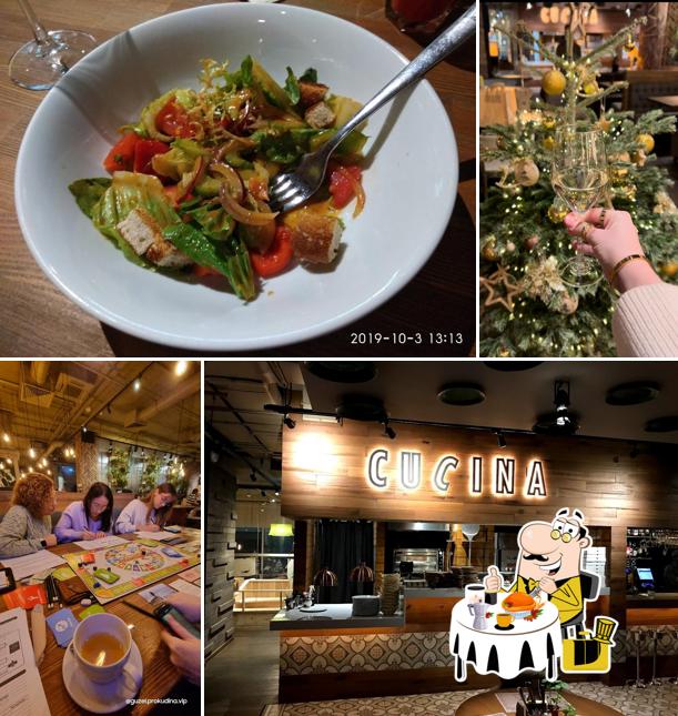 Еда в "Остерио Марио"