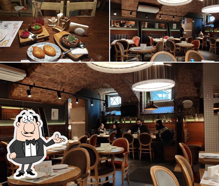 Посмотрите на внутренний интерьер "Сулико"