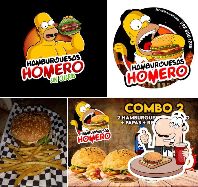 Hamburguesas Homero