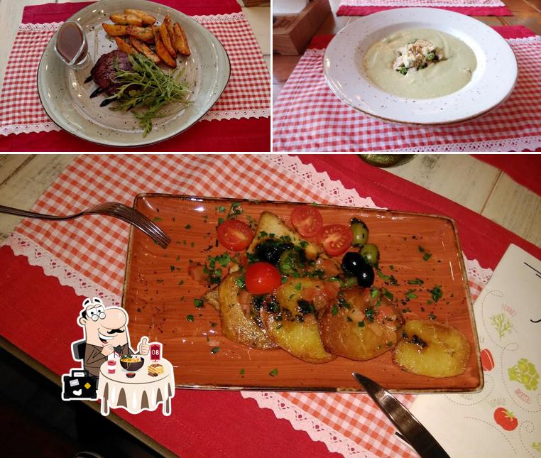 Еда в "Питере Пуше"