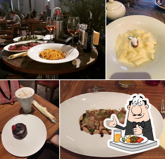 Еда в "Кофемании Белае Площаде"