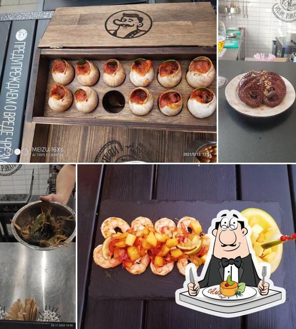 Блюда в "Иване Раковаре"