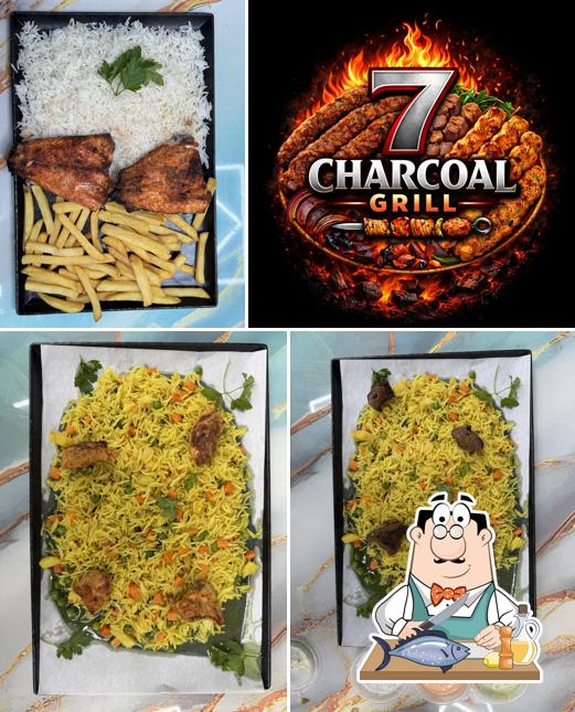 7 charcoal grill