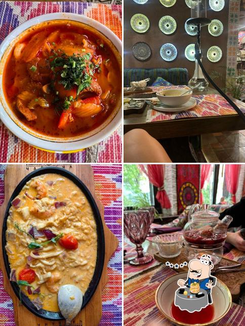 Еда в "Павлине Мавлине"