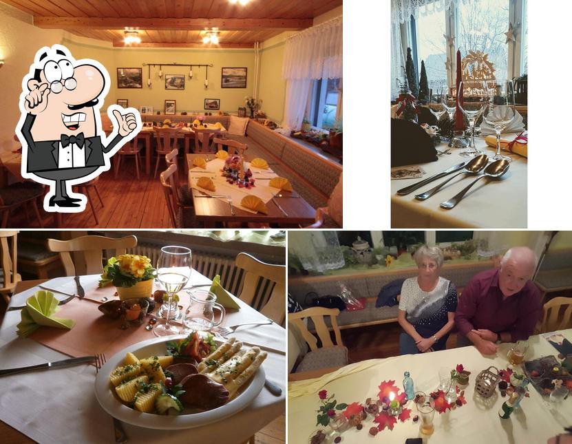 Интерьер "Gaststätte und Pension Zum Wanderfreund"