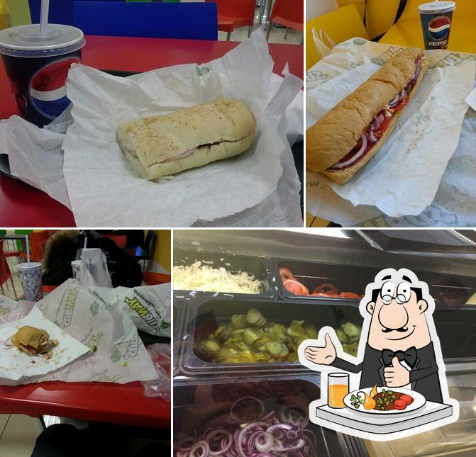Еда в "SBW х Subway"