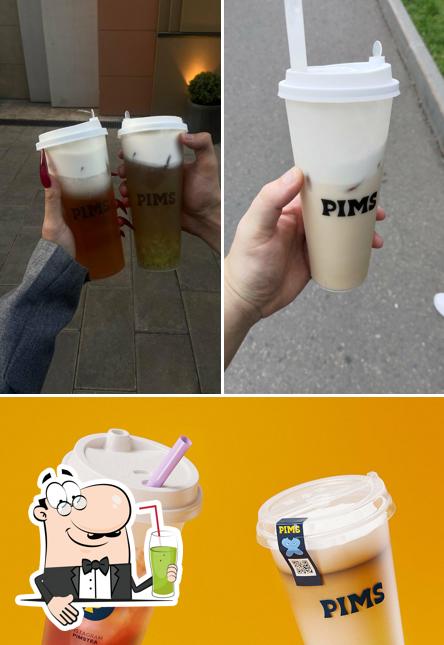 "Pims" предлагает широкий ассортимент напитков