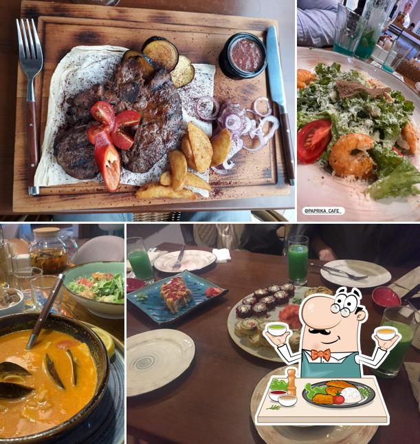 Блюда в "Паприке"