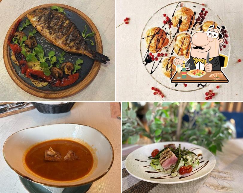 Еда в "Балкане Place вкусное место"