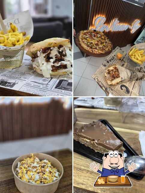 Le Naan-cy pizza