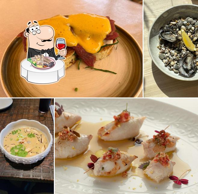 Гребешки в "Hands Bistro"