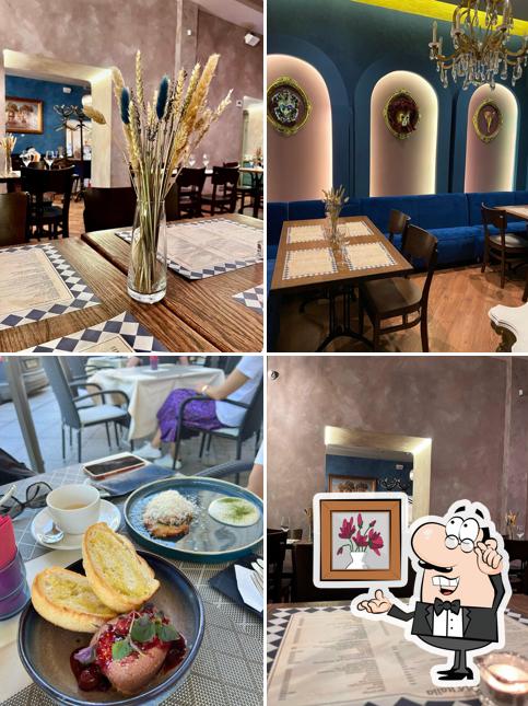 Посмотрите на внутренний интерьер "Sapori d’Italia"