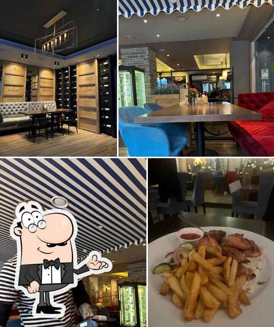 Посмотрите на внутренний интерьер "Сена Жермен"