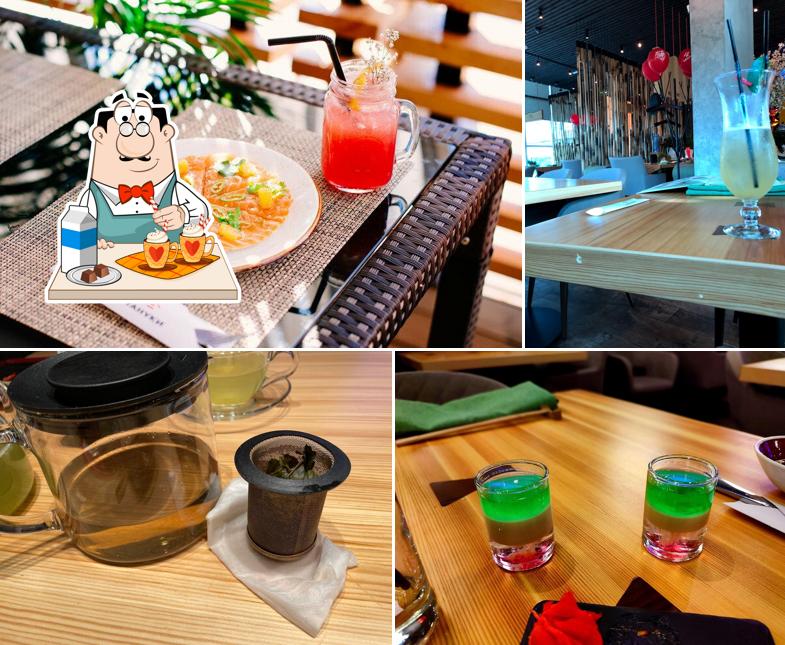 Насладитесь напитками в атмосфере "Танук"