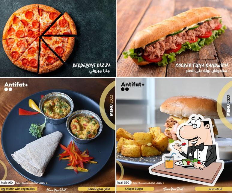 Antifat + healthy food