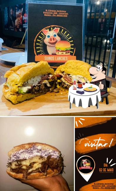 Suínos lanches