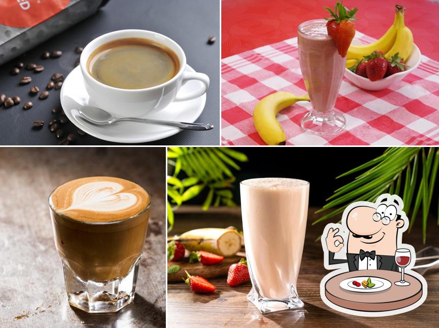 Take and wake coffee